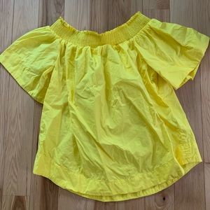 J. crew off the shoulder top